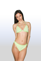 Green Tea Butterfly Bikini Set